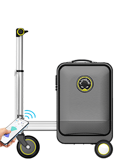 The SE3SL+ Smart Electric Luggage | Only 6.6kg Lightweight Cabin-Approved Rideable Airport Luxury Suitcase